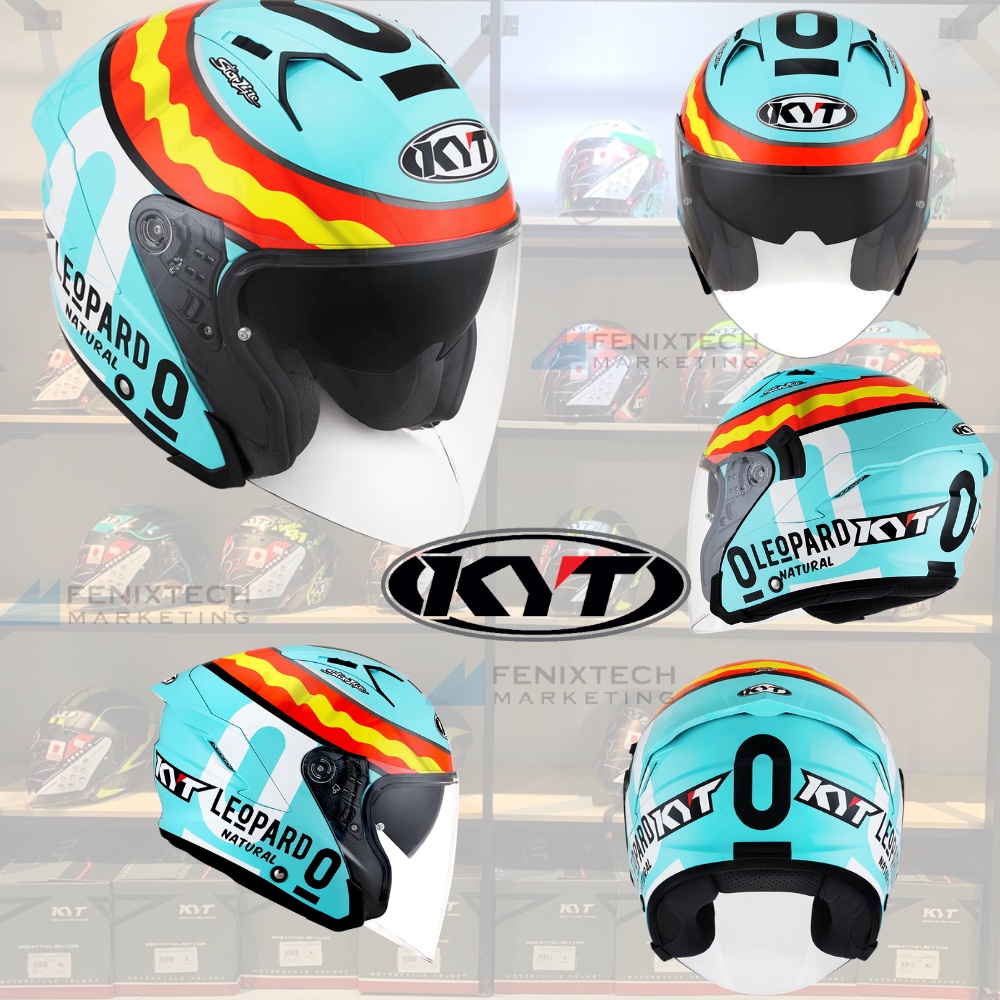 KYT Helmet Casco KYT NFJ Jaume Masia Leopard Replica 100 original