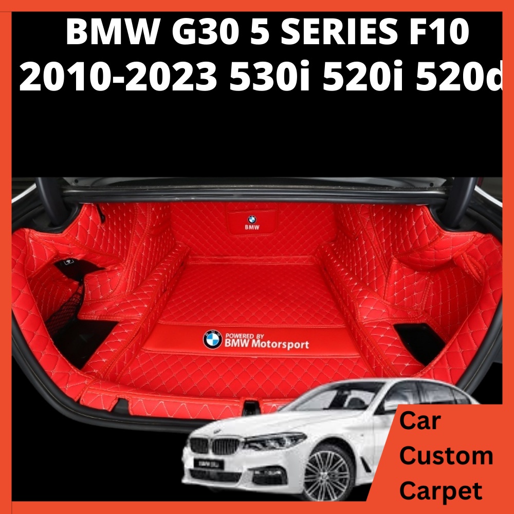 BMW g30 5 series f10 20102022 model bmw trunk cover boot leather