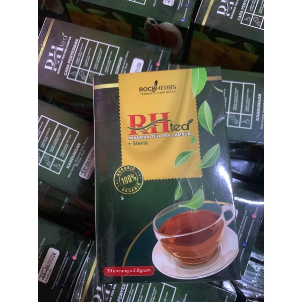 Rh Tea Minuman Teh Pra Campur Stevia Shopee Malaysia 9114