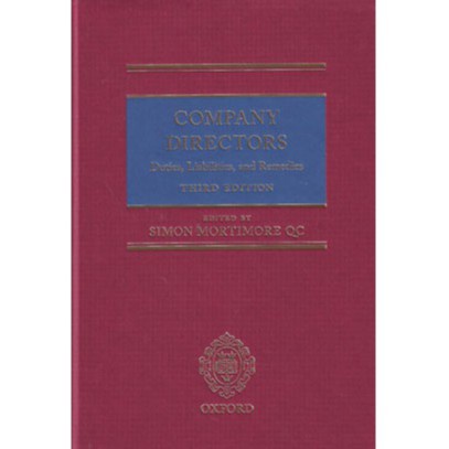 Company Directors: Duties, Liabilities, and Remedies, 3rd Edition