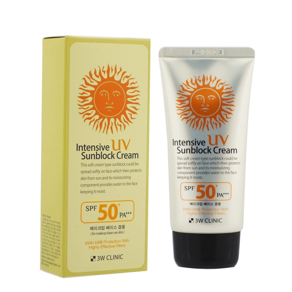 [3W Clinic] 3W Clinic Intensive UV Sunblock Cream SPF50+ PA+++ 70ml ...