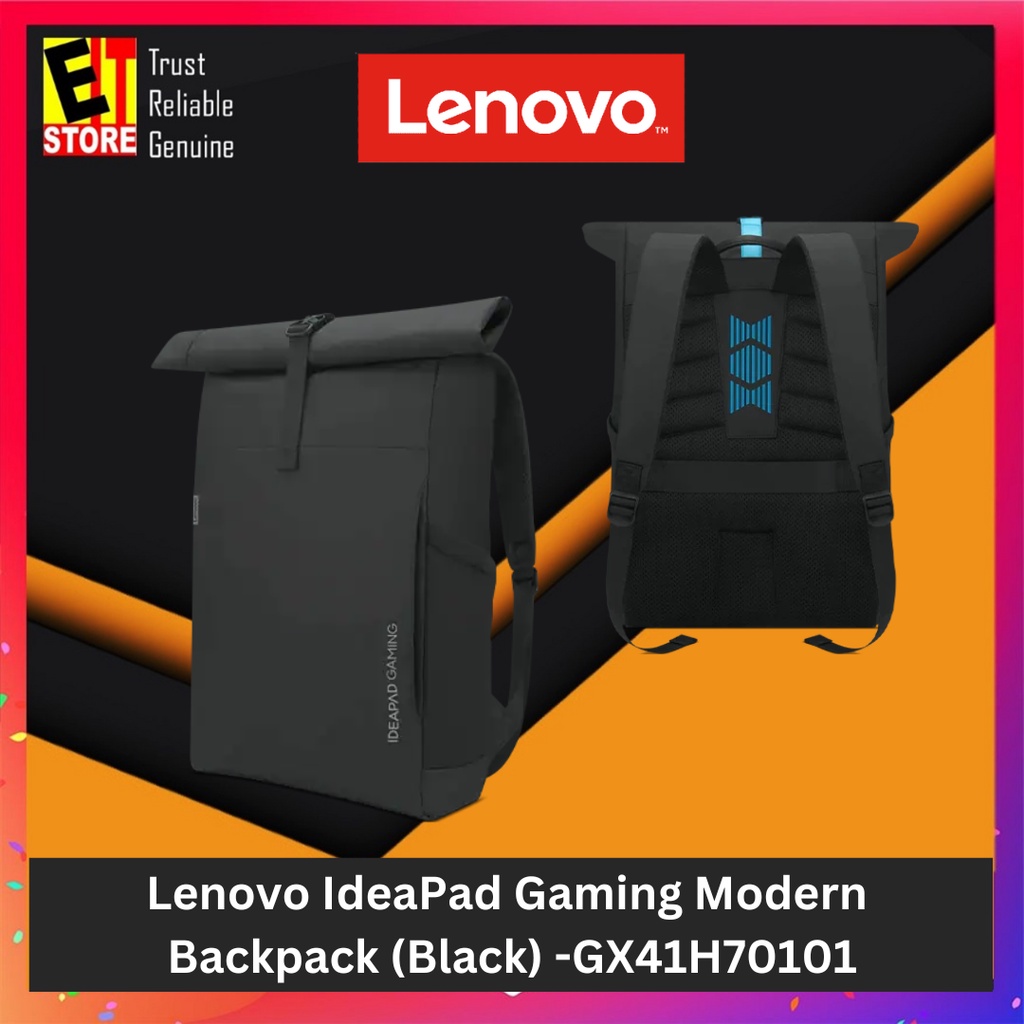 Lenovo IdeaPad Gaming Modern Backpack (Black)- GX41H70101 | Shopee Malaysia