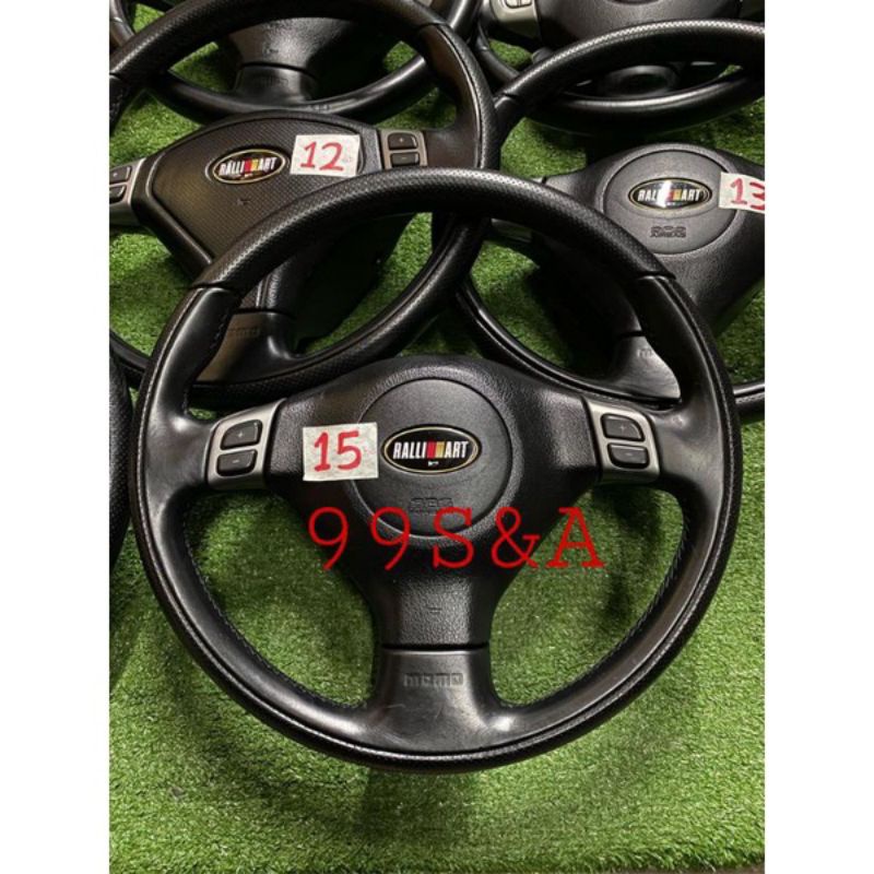 Ralliart Momo Steering Original Made In Italy Shopee Malaysia