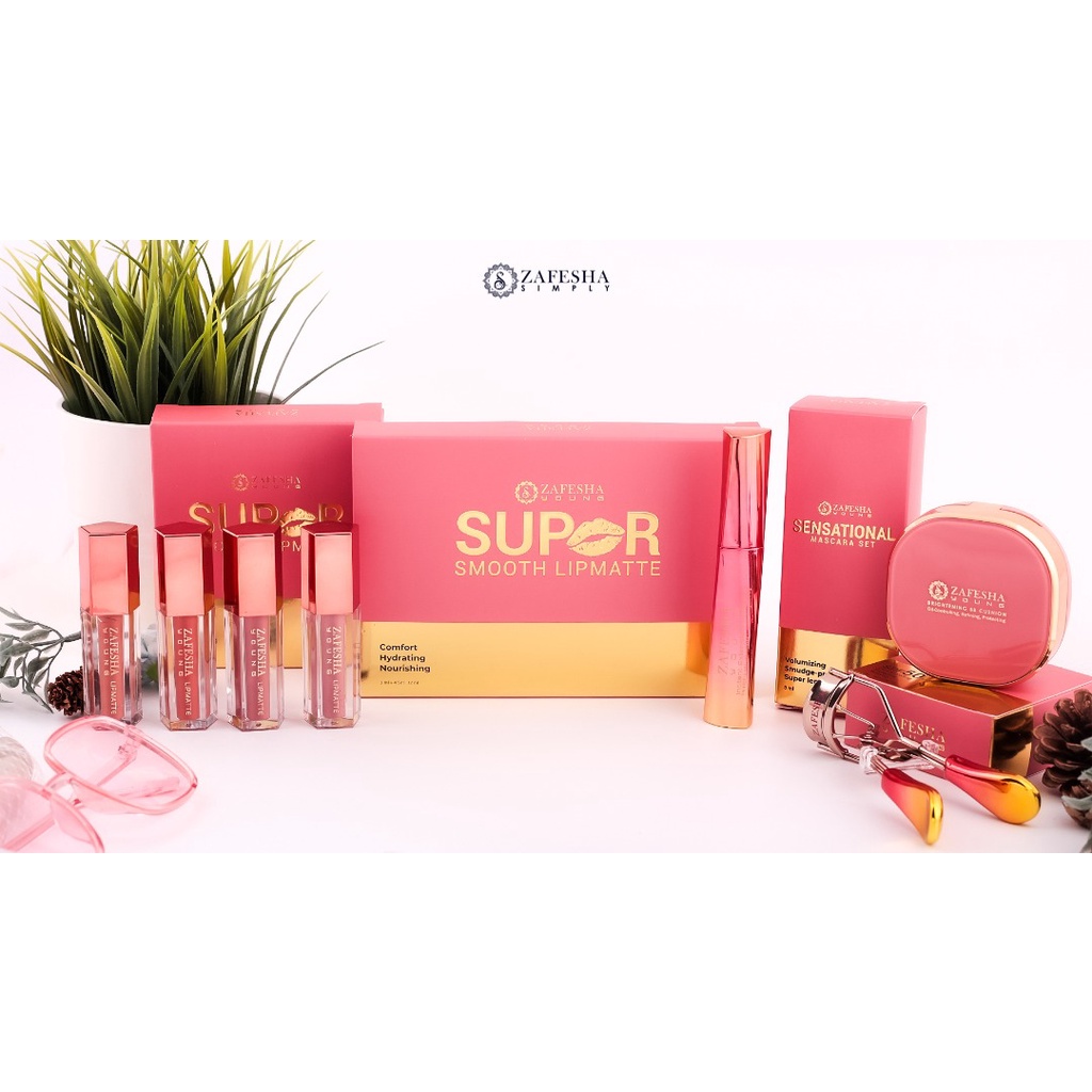 (ZA63) Zafesha Simply Foundation original HQ Shopee Malaysia