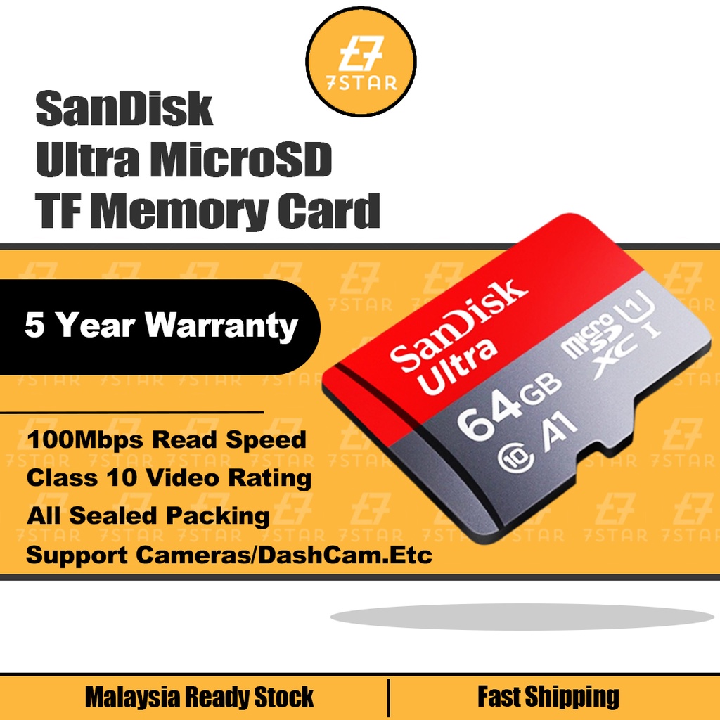 SANDISK Memory Card SD Card Class 10 Micro TF Card Micro SD card TF