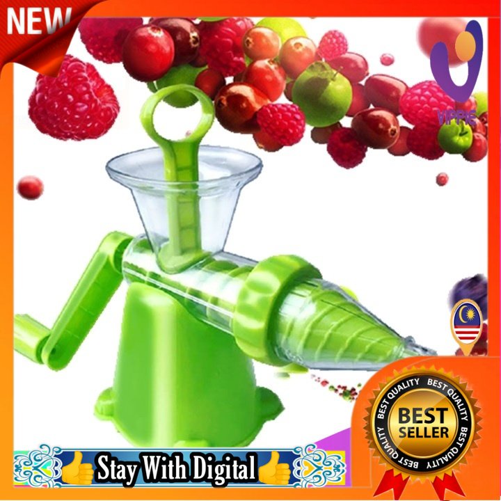 🌹[Local Seller] EXTRA GIFT DELETE OK NEWVIPPIE 2 in 1 Multifunction Fruit and Vegetables Hand Cranked Manual Juicer+ Gi