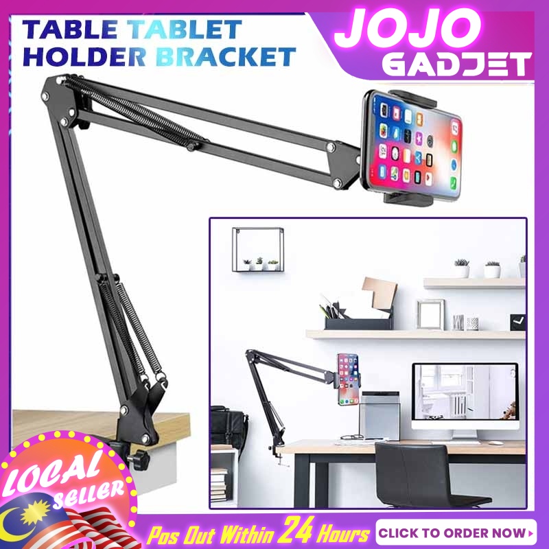 Bed Holder Long Arm Lazy Phone Holder Tablet Stand 360 Degree