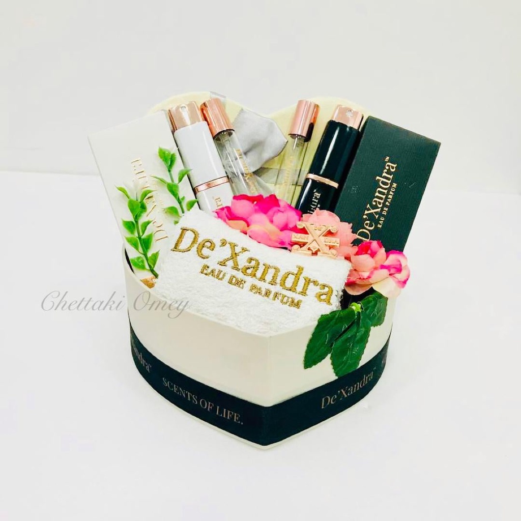 PERFUME GIFT SET Hantaran Dexandra MURAH budget SUPRISE BIRTHDAY