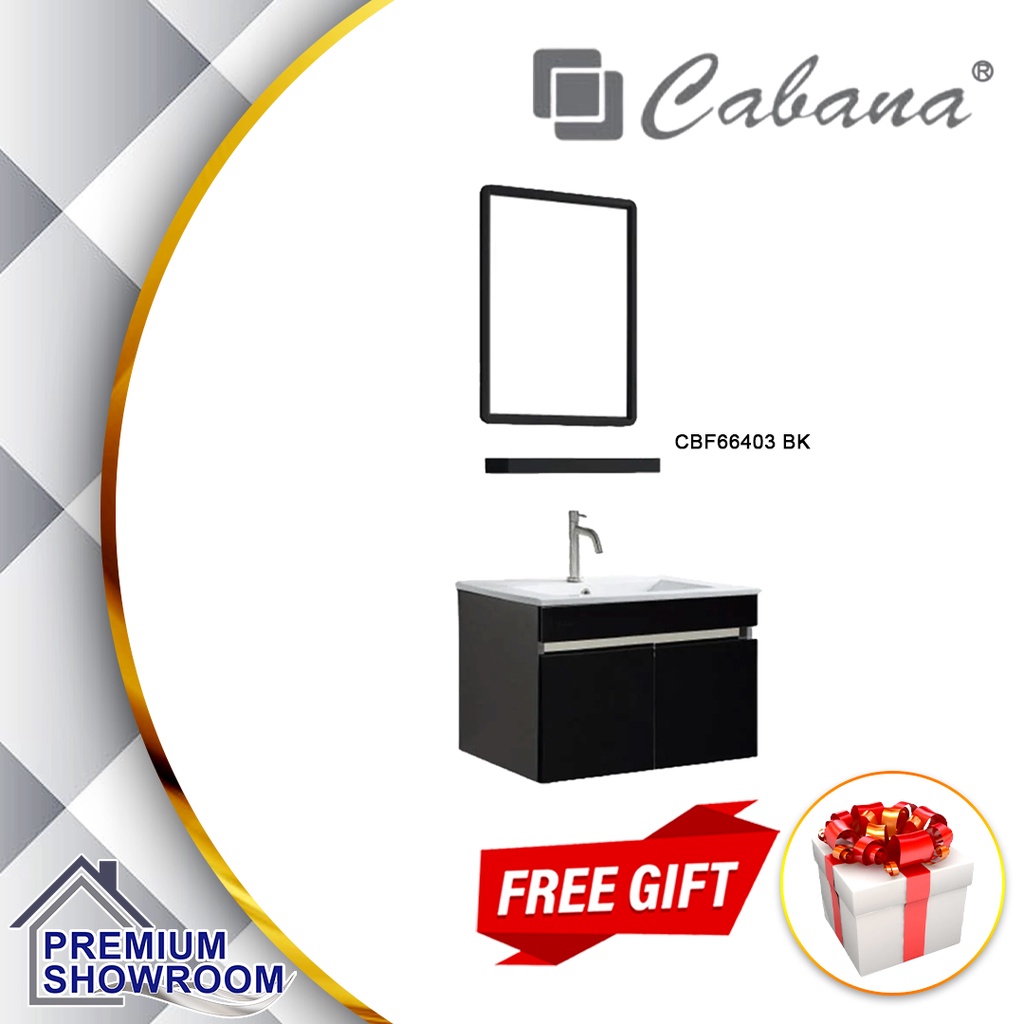 CABANA 6 IN 1 Stainless Steel Bathroom Furniture Set Waterproof Basin