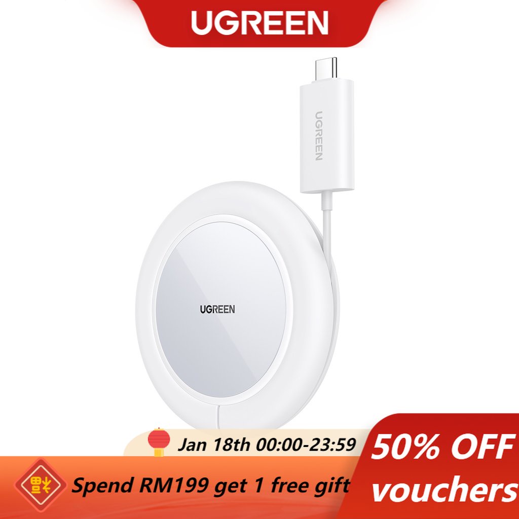 UGREEN Wireless Charger, Portable Wireless Charging Pad