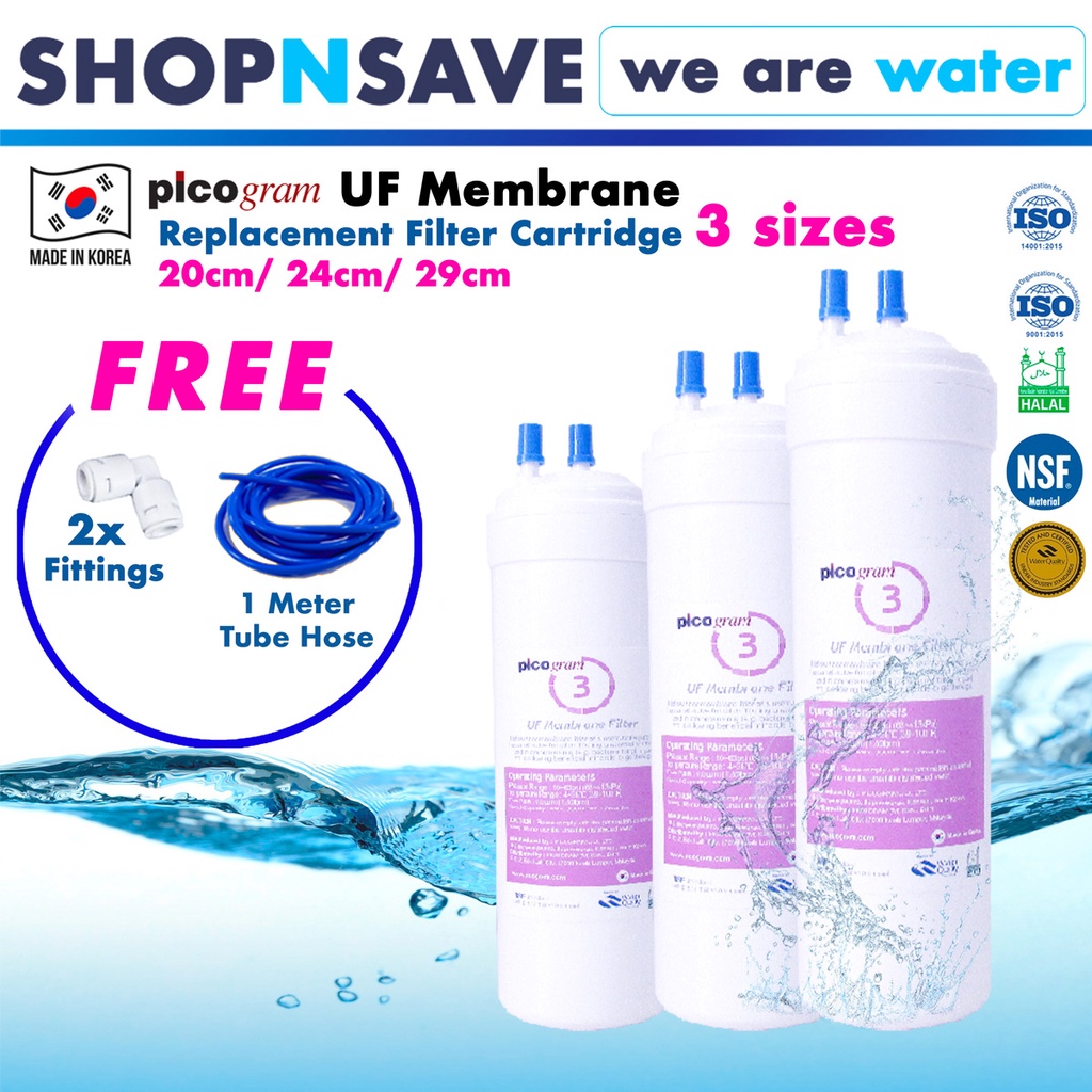 SHOPNSAVE (UF) Korea Picogram Korea UF Membrane Filter Cartridge, Korea UF Filter Cuckcoo (3