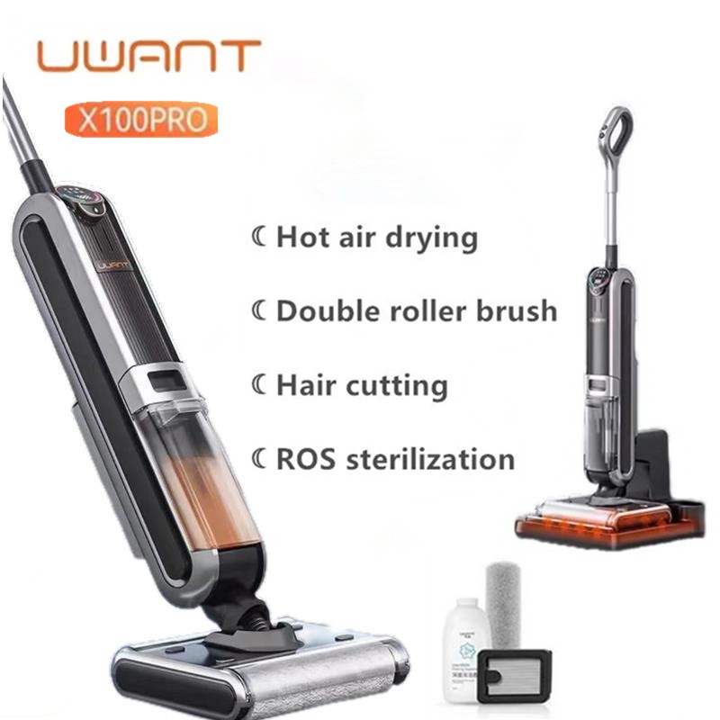 ORIGINAL UWANT X100PRO Wet Dry Cordless Vacuum Smart Mop Double