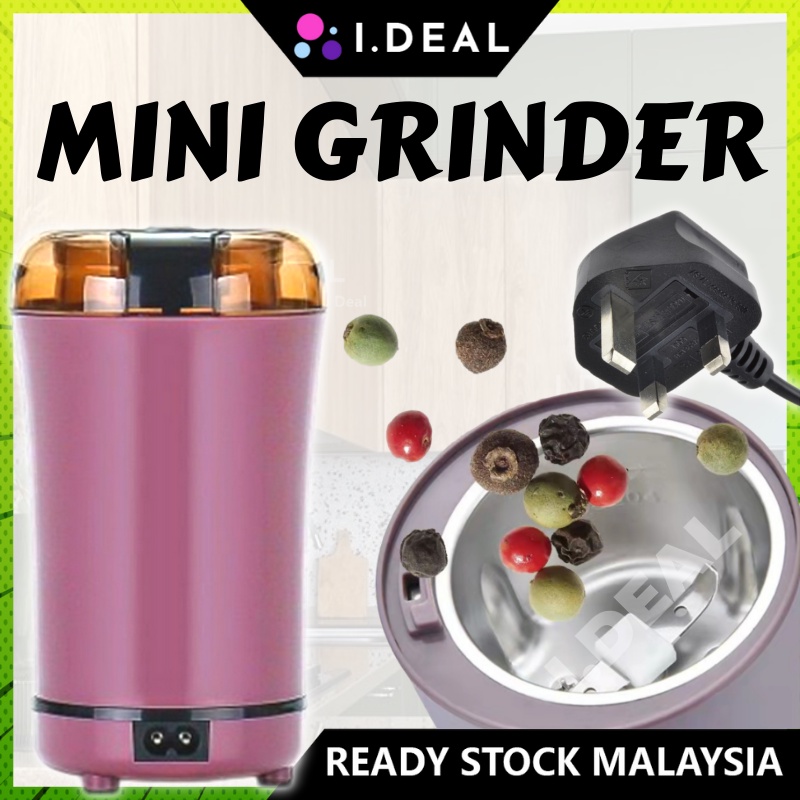 Mini Electric Blender Mill Grinder Superfine Powder Grinding Machine Coffee Bran Nuts Spices Flour Pengisar Serbuk