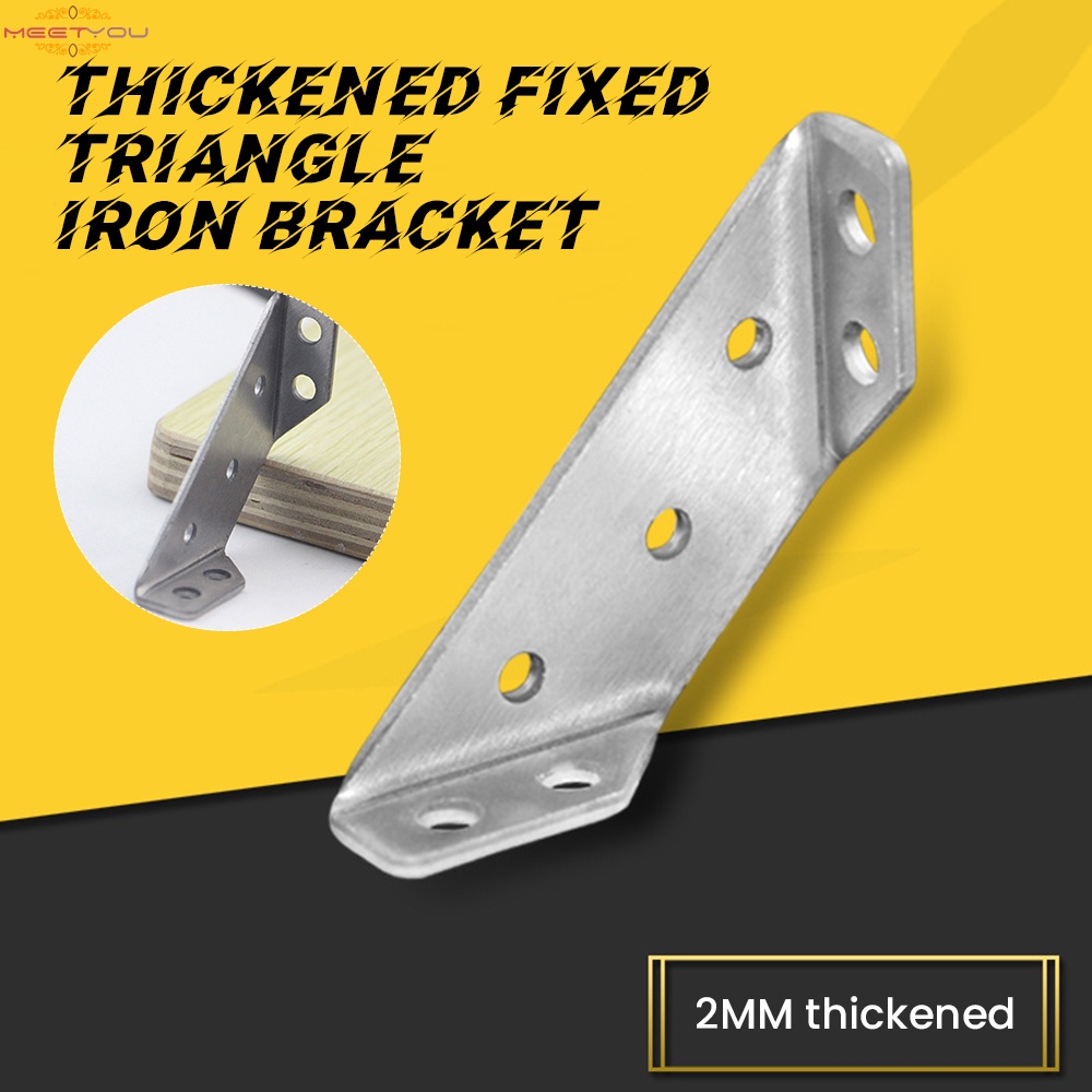 Stainless Steel Corner Braces Furniture Fastener Joint Corner Connector