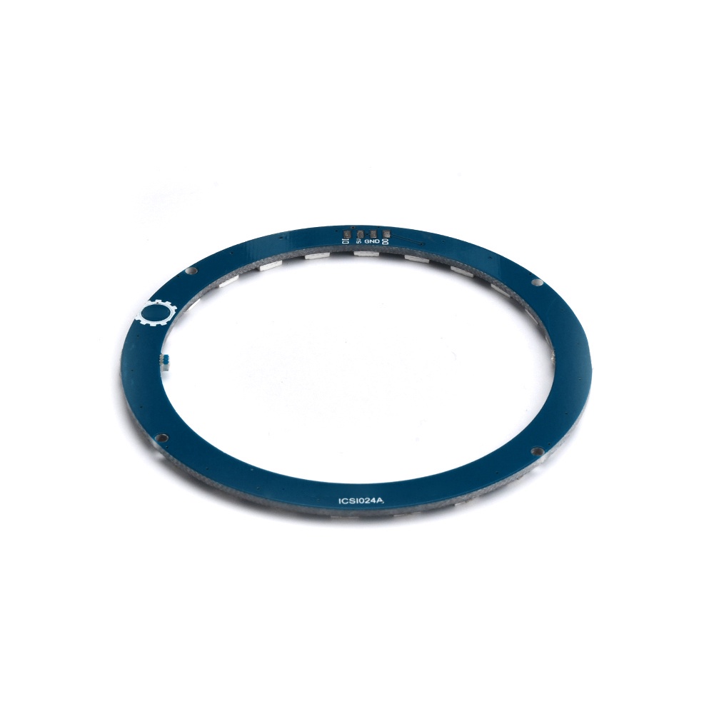 Durable Versatile ZIQQUCU 24-bit WS2812 5050 RGB 5V Full Color Highlight Circular Light Board LED Lamp Panel Module A... - Image 2