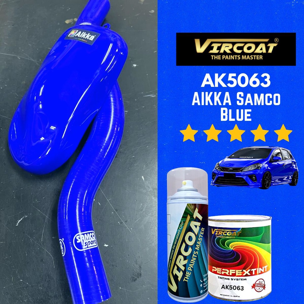 Vircoat Ultra Royal Blue / Samco Blue 2K Paint/ Car Paint/Cat Bancuh