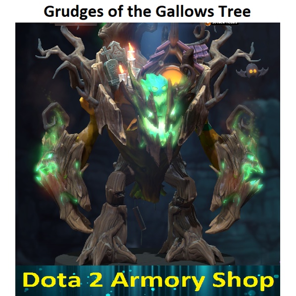 30 days as friend Dota2 Treant Protector Grudges of the Gallows Tree TI11 Diretide 2022 Collector's Cache 2