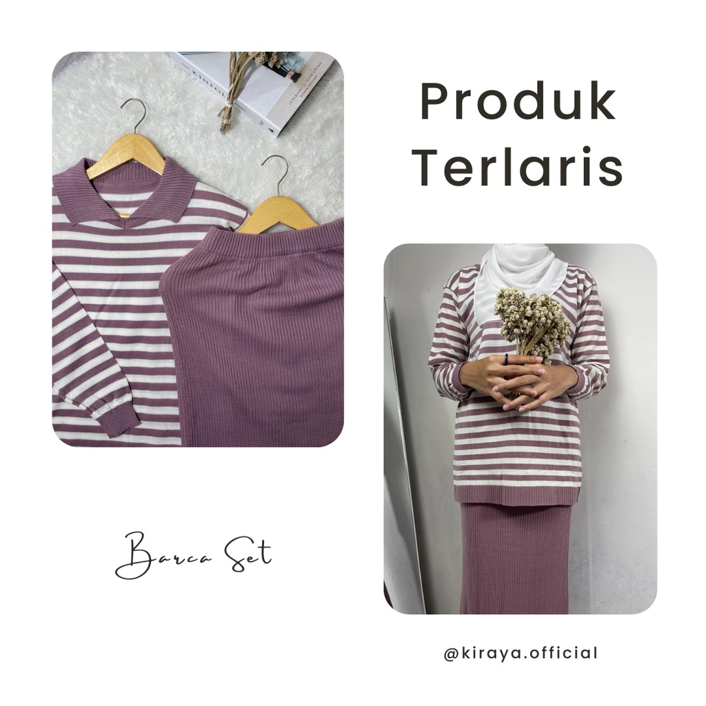 Barca Knitting Set Women's Knitting Set Shopee Malaysia