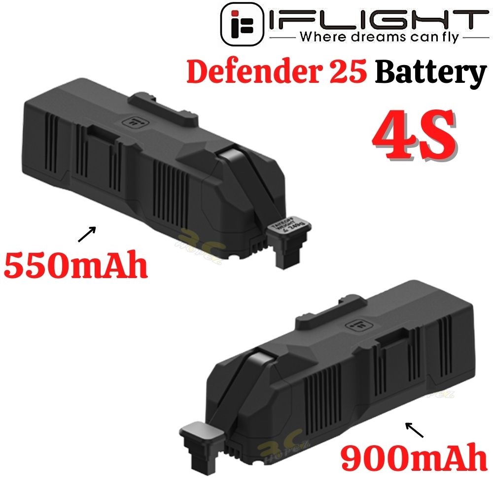 iFlight Defender 25 4S LiPo Battery 550mAh/900mAh With Xt-30 Plug (Optional) MX5090