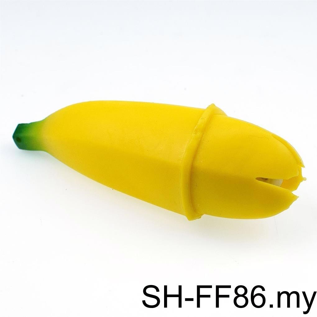 Squeeze Toy Portable Squeezing Banana Prank Toys Distinctive Design