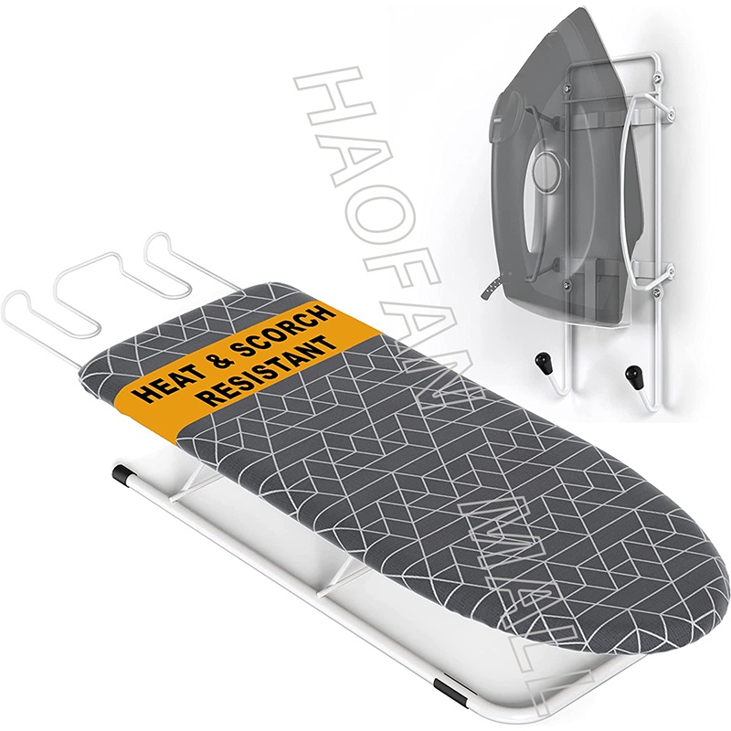 Folding Ironing Board Foldable Iron Board with Door or Wall Mounted
