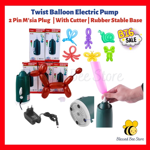 Electric Balloon Pump Long Balloon Pump Twist Balloon Pump Pam Belon Balloon Blower Mesin Tiup