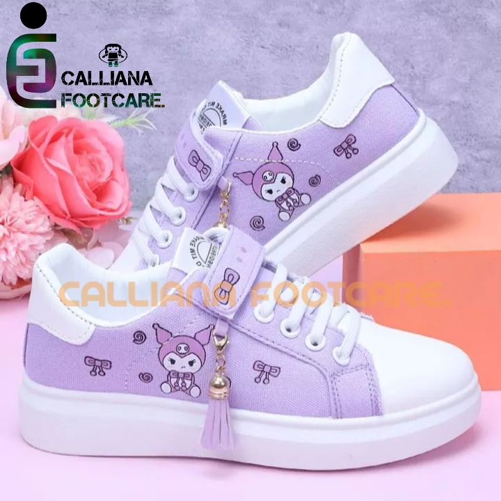 Sanrio Kuromi Adult Children's And Women's Sneakers Shoes Casual Fashion Trendy