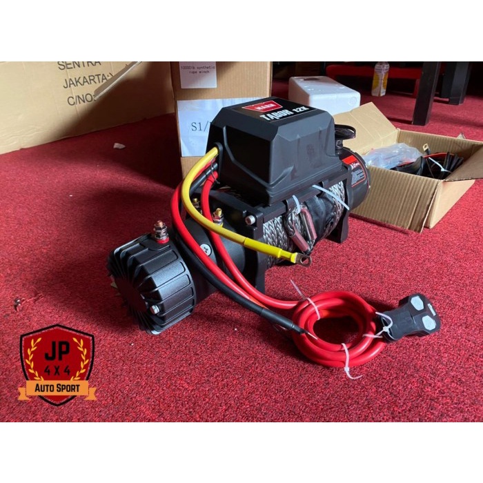 Winch Warn tabor 12k Plasma rope Shopee Malaysia