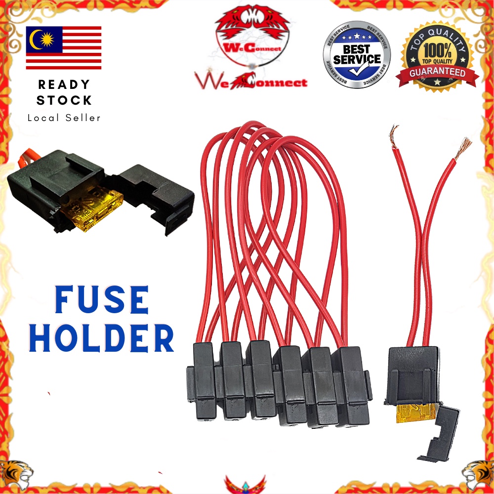 Weconnect Fuse Box Holder Heavy Duty Plug In Fuse Holder Blade In Fuse