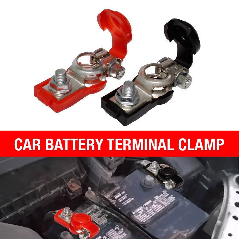 1SET PVC Car Battery Terminal Clamp Original Standard Protective