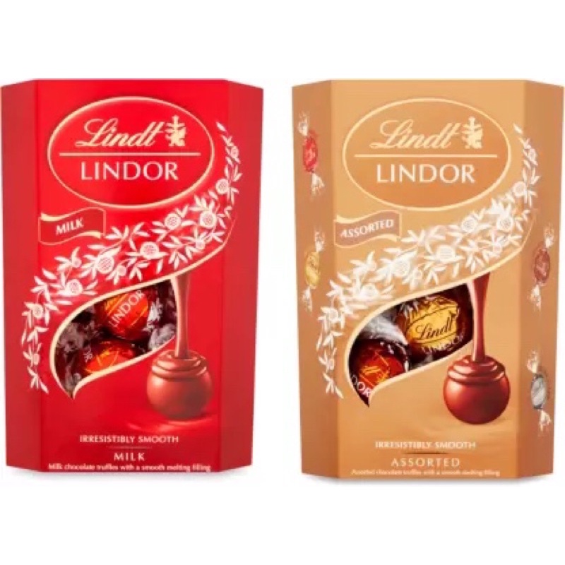 Lindt Lindor Chocolate 200gram Milk Chocolate Assorted Chocolate Shopee Malaysia