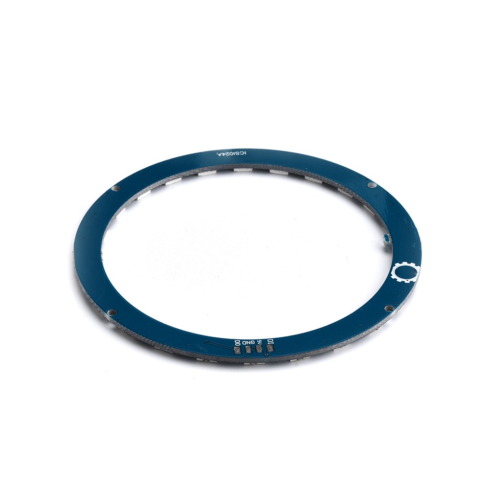 Durable Versatile ZIQQUCU 24-bit WS2812 5050 RGB 5V Full Color Highlight Circular Light Board LED Lamp Panel Module A... - Image 5