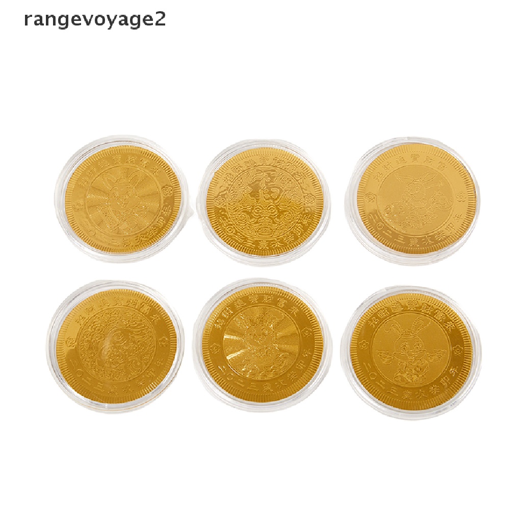 [rangevoyage2] 2023 Year of the Rabbit Lucky Gold Coin Zodiac Rabbit