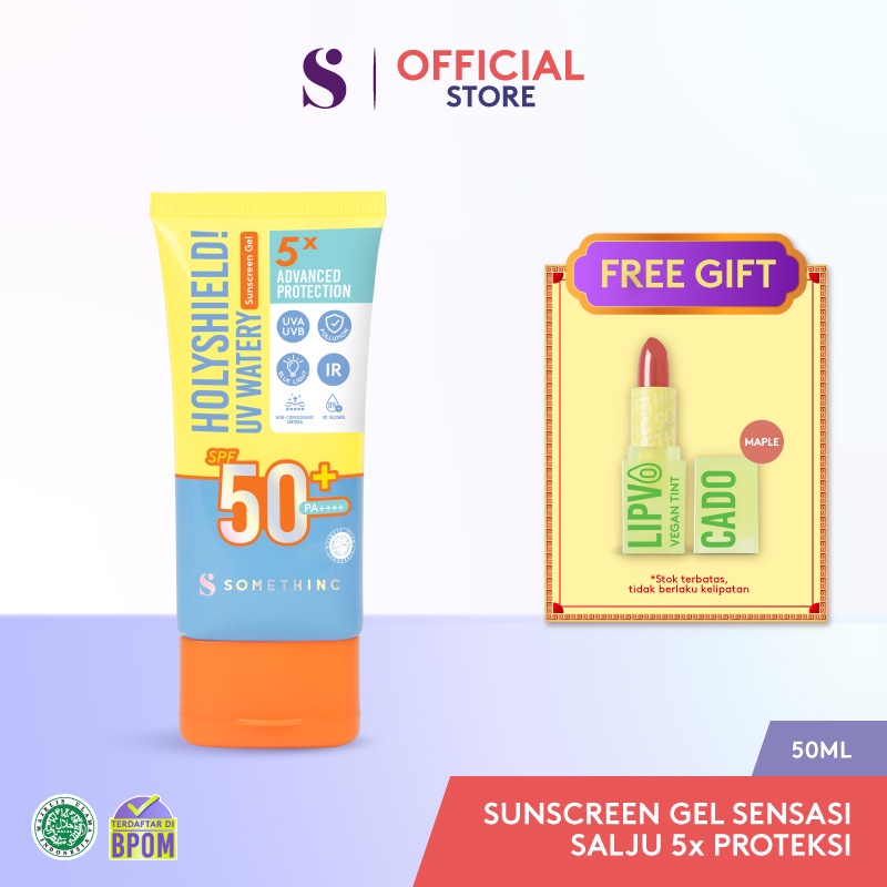 Somethinc Holyshield! Uv Watery Sunscreen Gel SPF 50+ PA+++++++ Snow Sensation Sunscreen