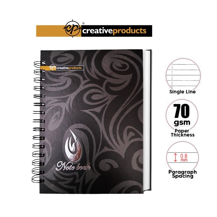 240 Pages A5 Size Single Line Cp Notebook Buku Nota Satu Garis Saiz A5