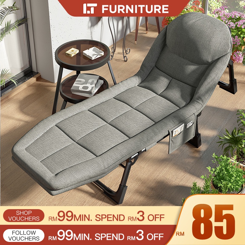 LITAI Foldable Reclining Chair KERUSI MALAS/Kerusi Lipat Folding Bed