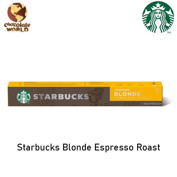 Starbucks Nespresso Blonde Espresso Roast 10 Caps 53g | Shopee Malaysia