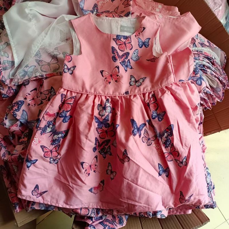 Primark Butterfly Dress 9m36m Shopee Malaysia