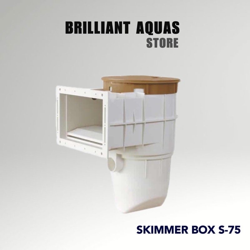 Waterco Premium Brand Skimmer Box S75 (Concrete Pool) 2 Inch