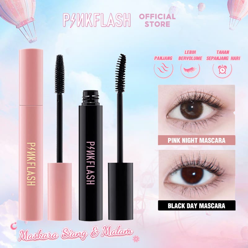 Pinkflash Day Lengthening Waterproof Fiber filled MASCARA/PINKFLASH ...