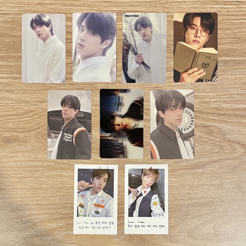 Jake ENHYPEN SIM JAEYUN PHOTOCARD PC ALBUM MERCH KOREA Japan GGU GGU ...