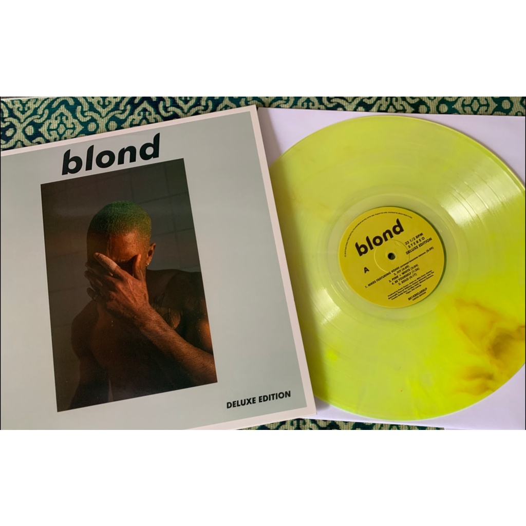 cheap sale retailer Blonde by Frank Ocean OFFICIAL vinyl |  psychologieofhome.com