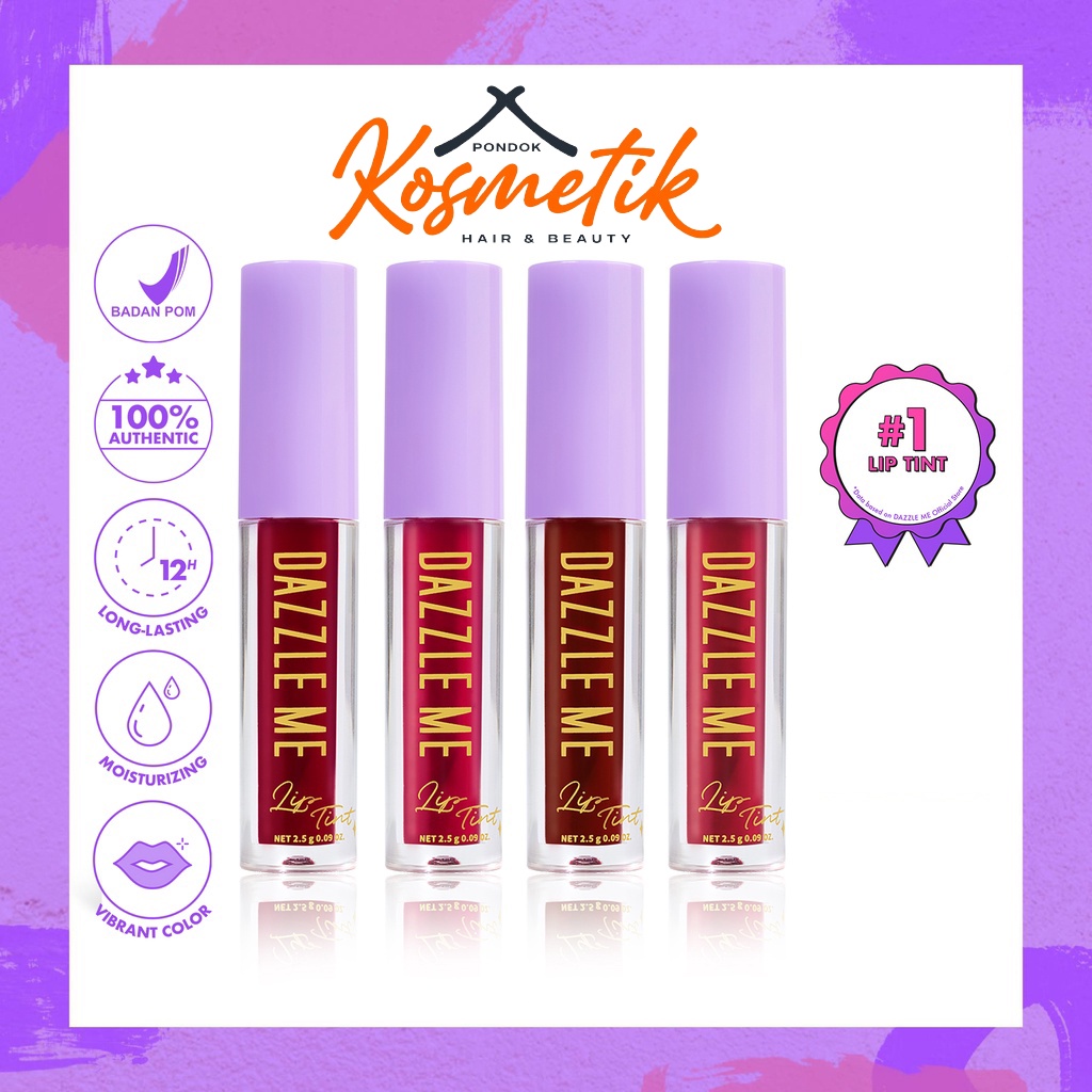 Dazzle ME Ink Licious Lip Tint Hyper Stay Long Lasting Liquid Lip