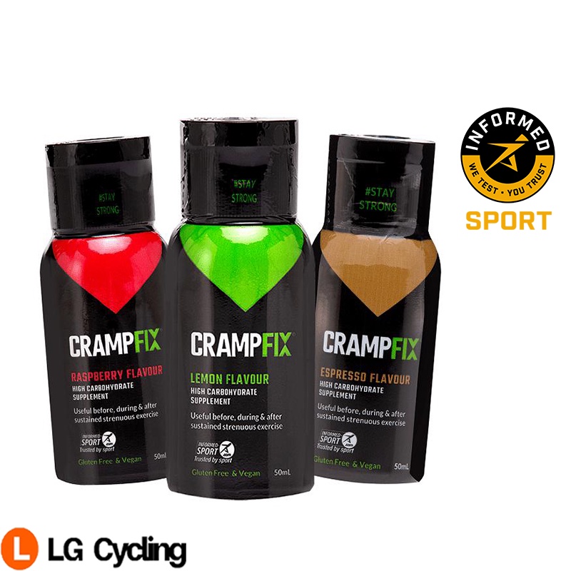 CrampFix 50ml Bottle High Carbohydrate Supplement Cycling Jogging Sport Nutrition