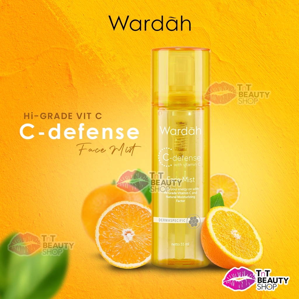 Wardah CDefense Face Mist 55mL Face Mist Shopee Malaysia