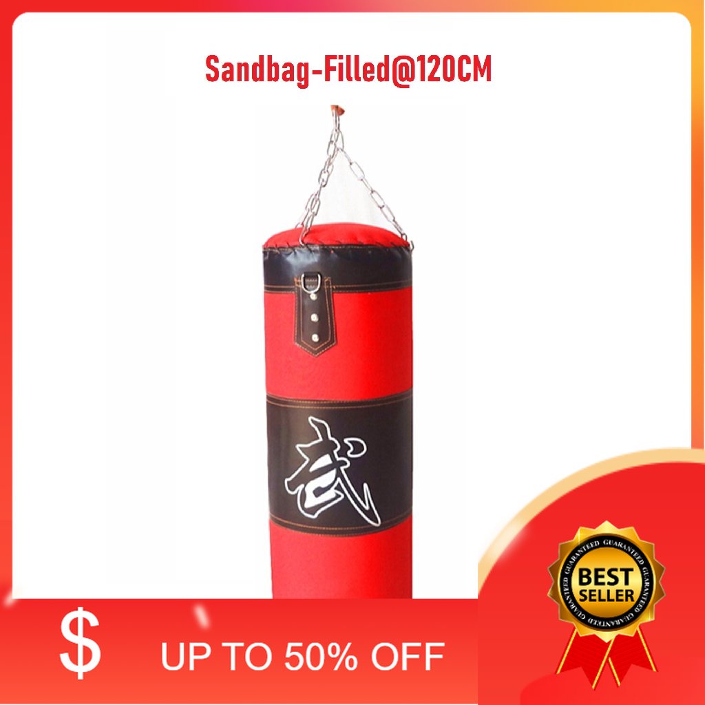 🎁KL STORE✨  Siap Isi 100cm / 120cm Fill Filled Sand Punching Bag / Sandbag Training Fitne