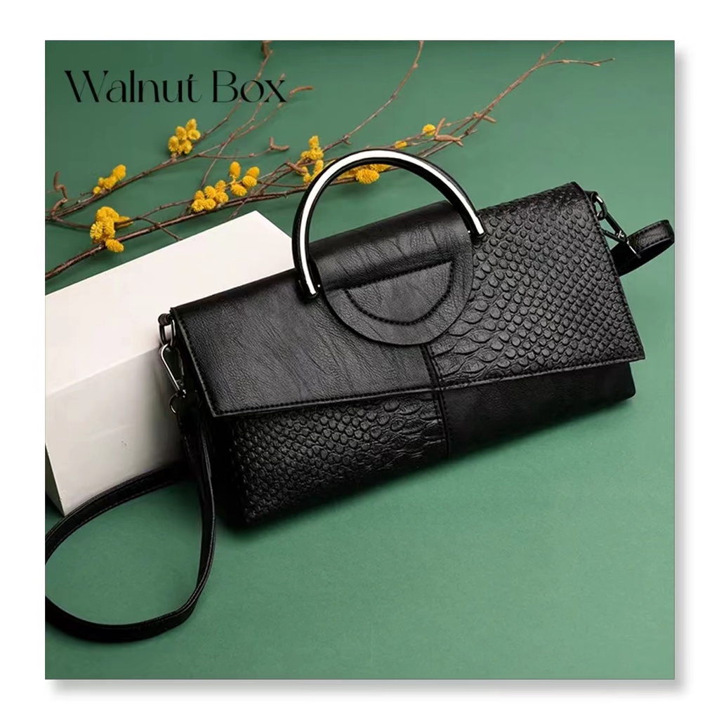 Ladies Clutch Bag Korean Version Unique Trendy Fashion Large-Capacity Versatile Handbag Cross-Body Female 2023