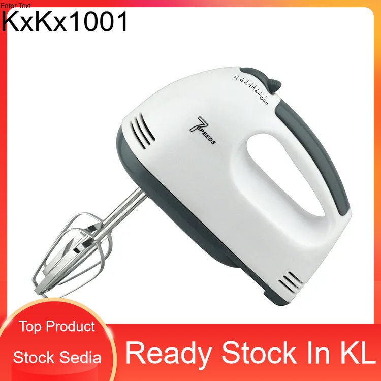 Hand Mixer Electric Hand Mixer Mesin Pengadun Tangan Egg Beater Baking Whisk Tepung Food