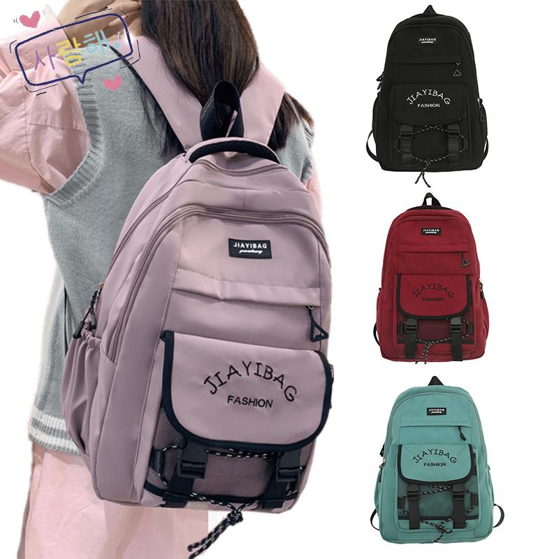 44cm Korean Style Backpack School Bag Korean Style Backpack Beg Student