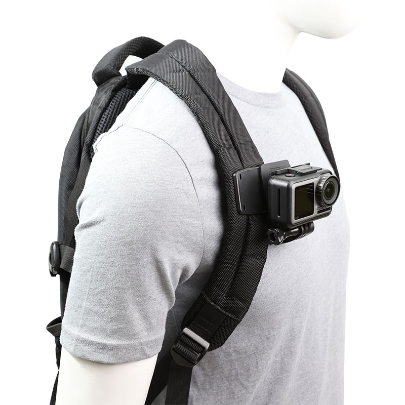 Backpack Strap Mount Quick Clip Mount for DJI OSMO ACTION 3 /2 Gopro Hero 11/10/9/8/7/6/5/4 SJCAM EKEN Insta360 Camera Accesories